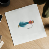 Gone Fishin IX by Wild Apple Portfolio. Shown as a detailed flat fine art print, highlighting archival giclee quality. Available as an archival giclee rolled canvas, fine art paper, or poster print. SKU 31887a.
