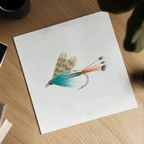 Gone Fishin V by Wild Apple Portfolio. Shown as a detailed flat fine art print, highlighting archival giclee quality. Available as an archival giclee rolled canvas, fine art paper, or poster print. SKU 31883a.