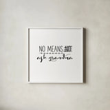 Grandma Inspiration II by Wild Apple Portfolio. Shown in a crisp white glass frame for a clean and minimalist style. Available as an archival giclee rolled canvas, fine art paper, or poster print. SKU 54756a.