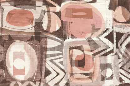 Graphic Abstract III Blush by Wild Apple Portfolio. SKU 82382i. Archival Giclee Fine art print for wall decor.