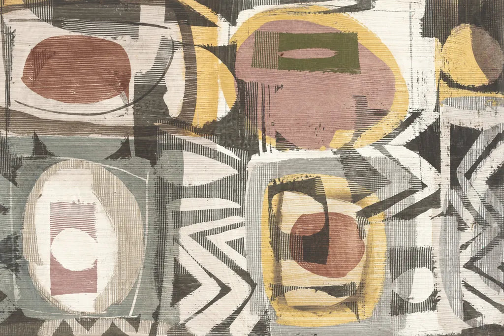 Graphic Abstract III Sunbaked by Wild Apple Portfolio. SKU 52116i. Archival Giclee Fine art print for wall decor.