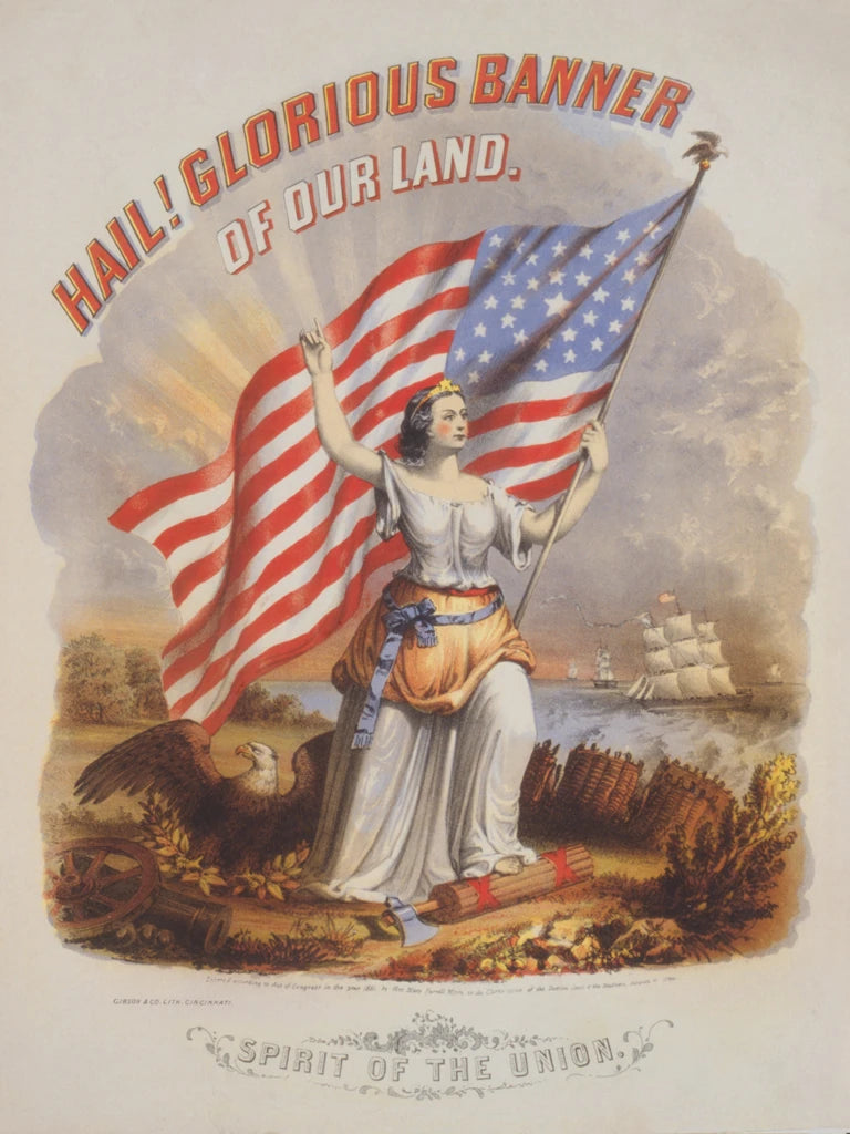 Hail Glorious Banner by Wild Apple Portfolio