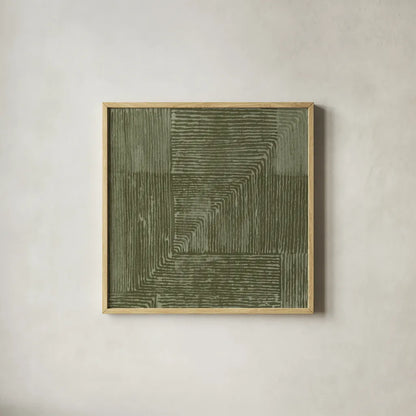Handcrafted II by Wild Apple Portfolio. Shown in a natural wood glass frame for a timeless modern aesthetic. Available as an archival giclee rolled canvas, fine art paper, or poster print. SKU 87384a.