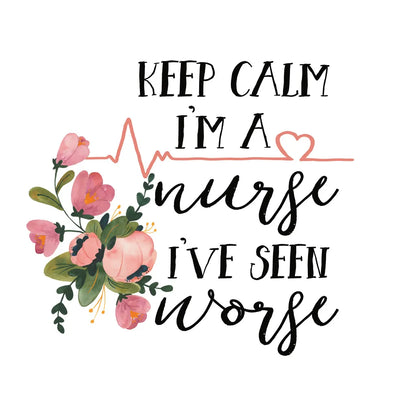 Harriet Floral Nurse Inspiration II by Wild Apple Portfolio. SKU 57249a. Archival Giclee Fine art print for wall decor.