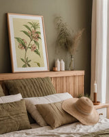 Herbal Botanical XXVI by Wild Apple Portfolio. shown as a paper print in a natural frame. Available as a archival giclee rolled canvas, fine art paper, or poster print. SKU 41431h.