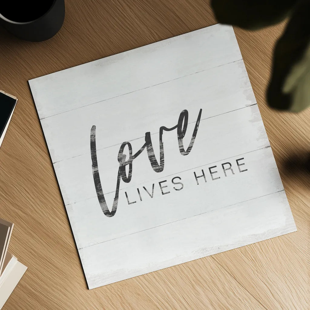 Home Inspiration II by Wild Apple Portfolio. Shown as a detailed flat fine art print, highlighting archival giclee quality. Available as an archival giclee rolled canvas, fine art paper, or poster print. SKU 56877a.