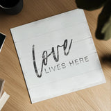 Home Inspiration II by Wild Apple Portfolio. Shown as a detailed flat fine art print, highlighting archival giclee quality. Available as an archival giclee rolled canvas, fine art paper, or poster print. SKU 56877a.