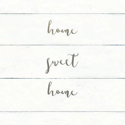 Home Sweet Home I Shiplap by Wild Apple Portfolio. SKU 48926a. Archival Giclee Fine art print for wall decor.