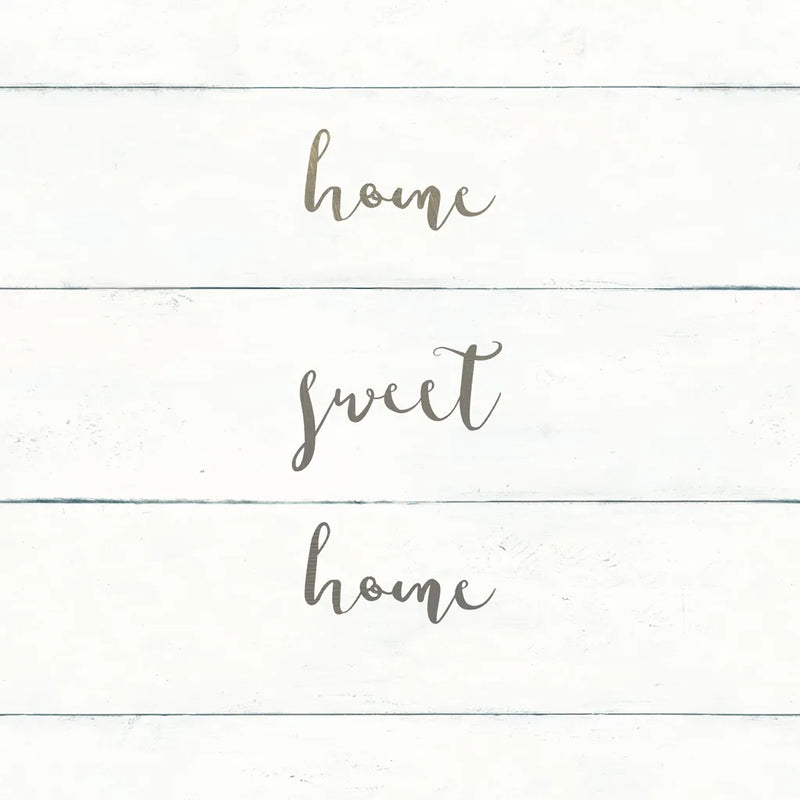 Home Sweet Home I Shiplap by Wild Apple Portfolio. SKU 48926a. Archival Giclee Fine art print for wall decor.