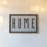 Home Tiles by Wild Apple Portfolio. shown as a paper print in a natural frame. Available as a archival giclee rolled canvas, fine art paper, or poster print. SKU 78664i.