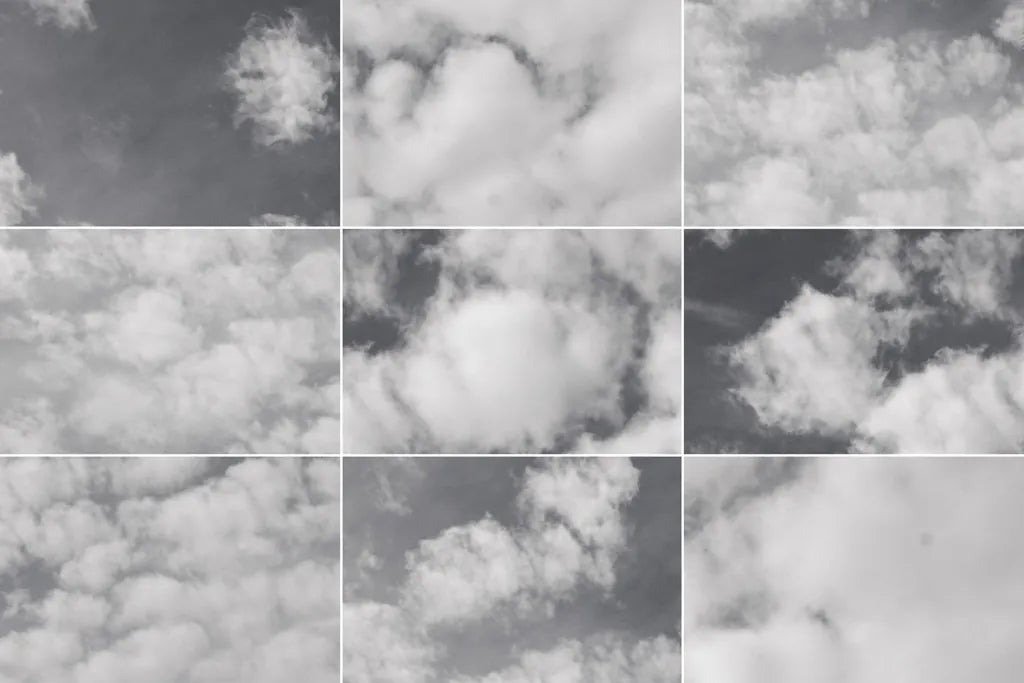 In the Clouds Collage by Wild Apple Portfolio. SKU 43545i. Archival Giclee Fine art print for wall decor.