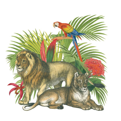 In the Jungle II by Wild Apple Portfolio. SKU 53964a. Archival Giclee Fine art print for wall decor.