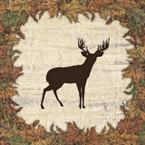 In the Woods Harvest Deer by Wild Apple Portfolio. SKU 19662a. Archival Giclee Fine art print for wall decor.
