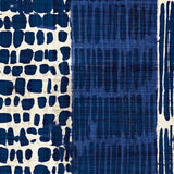 Indigo Batik I by Wild Apple Portfolio. SKU 16448a. Archival Giclee Fine art print for wall decor.