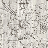 Italian Scroll II on Driftwood by Wild Apple Portfolio. SKU 33633a. Archival Giclee Fine art print for wall decor.