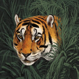Jungle Cat Bust II by Wild Apple Portfolio. SKU 95608a. Archival Giclee Fine art print for wall decor.