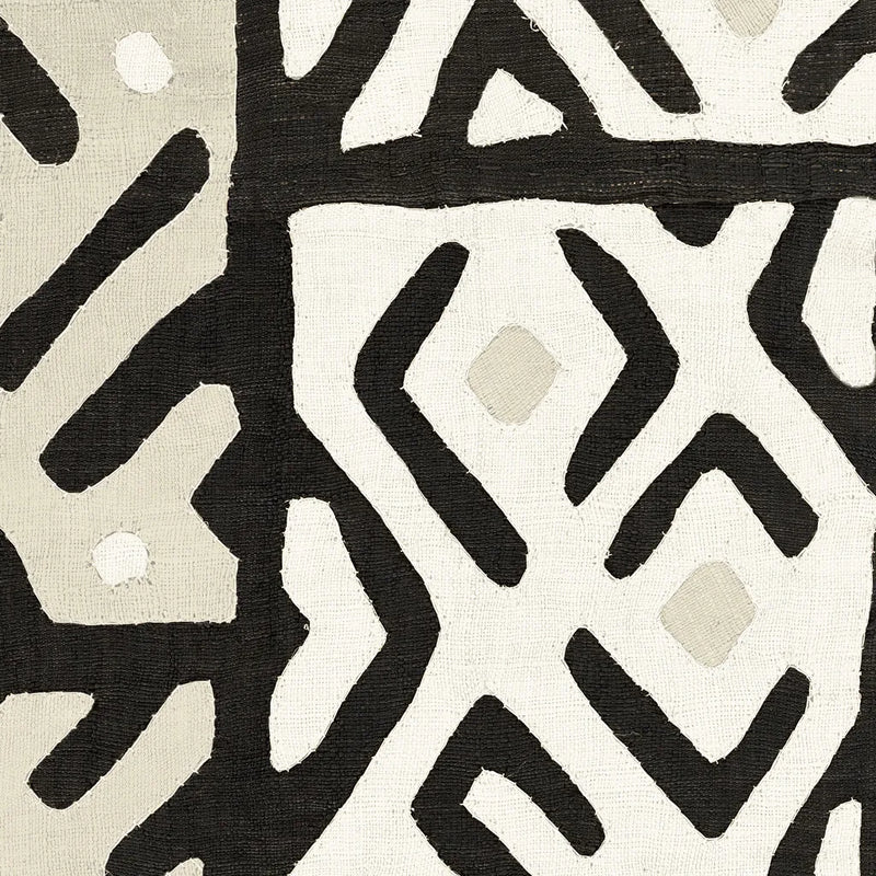 Kuba Cloth I Sq I Neutral by Wild Apple Portfolio. SKU 51730a. Archival Giclee Fine art print for wall decor.