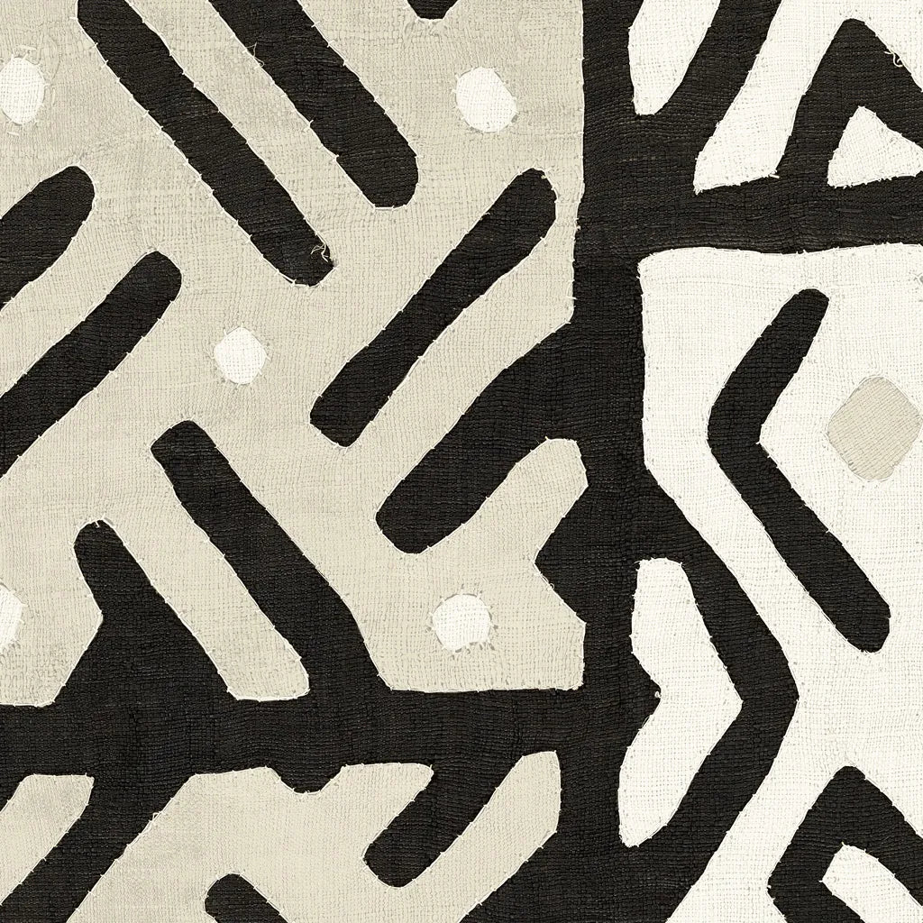 Kuba Cloth I Sq II Neutral by Wild Apple Portfolio. SKU 51731a. Archival Giclee Fine art print for wall decor.