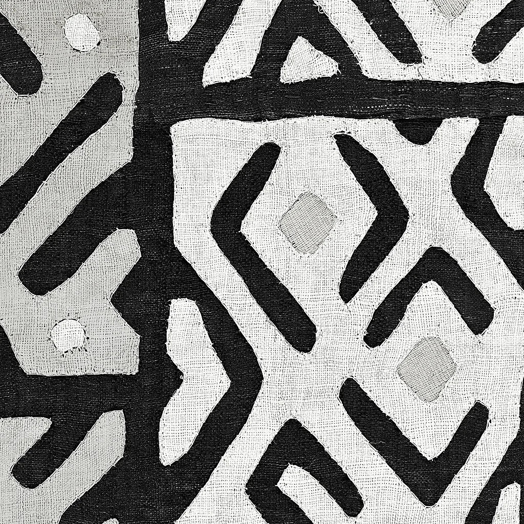 Kuba Cloth I Square I BW by Wild Apple Portfolio. SKU 32127a. Archival Giclee Fine art print for wall decor.