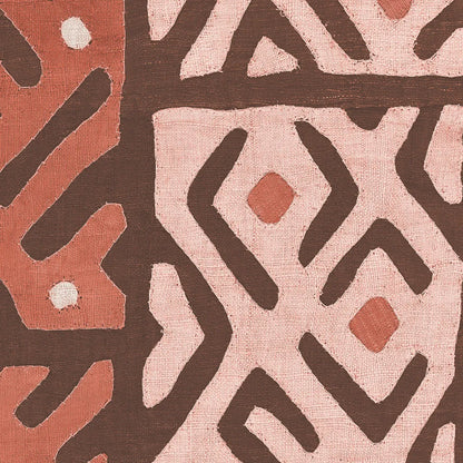Kuba Cloth I Square I Blush by Wild Apple Portfolio. SKU 82168a. Archival Giclee Fine art print for wall decor.