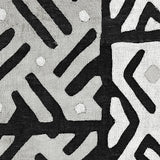 Kuba Cloth I Square II BW by Wild Apple Portfolio. SKU 32128a. Archival Giclee Fine art print for wall decor.