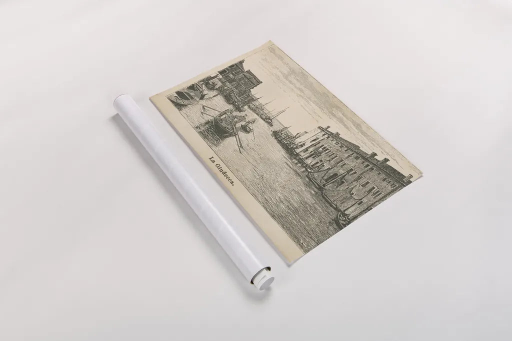 La Giudecca by Wild Apple Portfolio. shown as a rolled paper print. Available as archival giclee rolled canvas, fine art paper, or poster print. SKU 97247i.