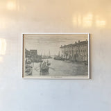 La Giudecca by Wild Apple Portfolio. shown as a paper print in a white frame. Available as a archival giclee rolled canvas, fine art paper, or poster print. SKU 97247i.