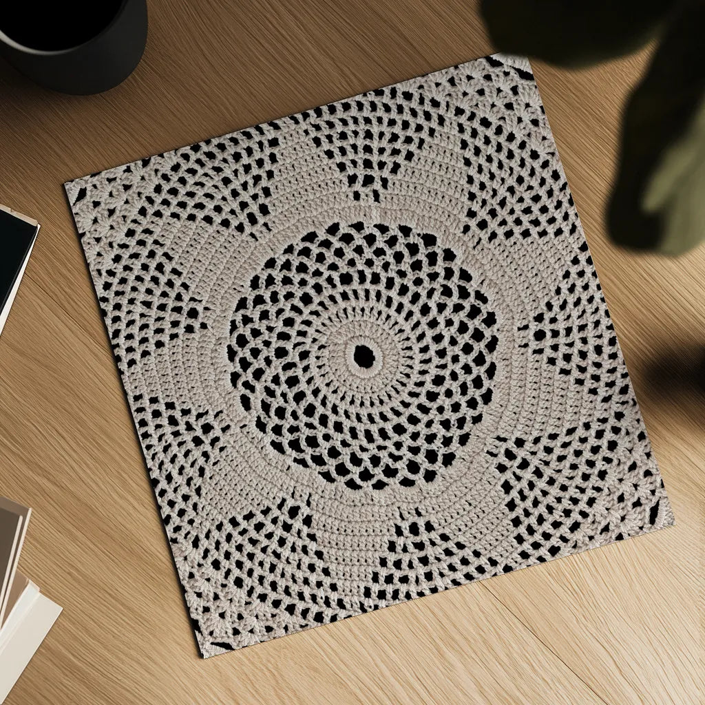 Lace I by Wild Apple Portfolio. Shown as a detailed flat fine art print, highlighting archival giclee quality. Available as an archival giclee rolled canvas, fine art paper, or poster print. SKU 86067a.