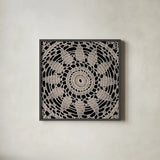 Lace VI by Wild Apple Portfolio. Shown in a sleek black glass frame for a contemporary gallery look. Available as an archival giclee rolled canvas, fine art paper, or poster print. SKU 86072a.
