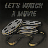Lets Watch a Movie by Wild Apple Portfolio. SKU 21553a. Archival Giclee Fine art print for wall decor.