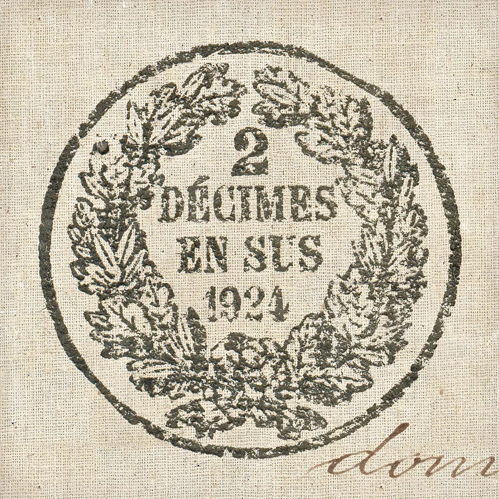 Letter Crest II by Wild Apple Portfolio. SKU 12962a. Archival Giclee Fine art print for wall decor.