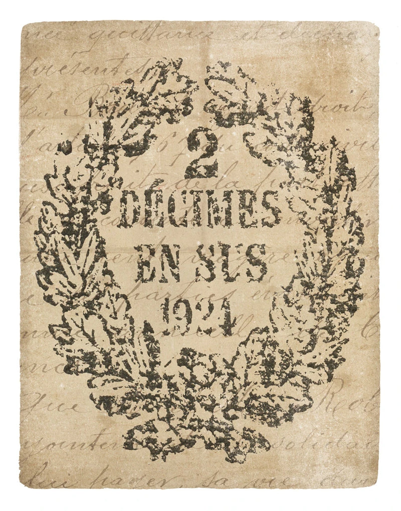 Letter Crest II Vintage v2 by Wild Apple Portfolio