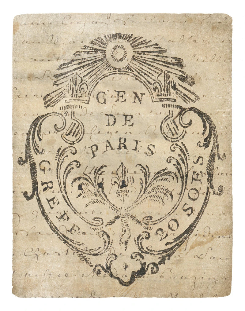 Letter Crest IIa Vintage v2 by Wild Apple Portfolio