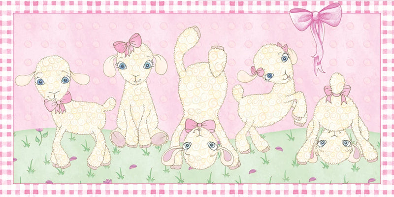 Little Lamb III Pink by Wild Apple Portfolio