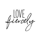 Love Fiercely by Wild Apple Portfolio. SKU 59256a. Archival Giclee Fine art print for wall decor.