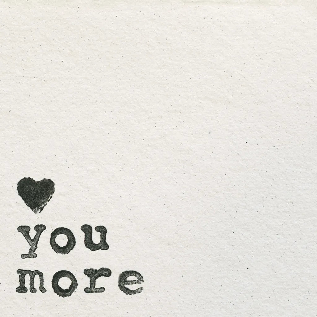 Love You More by Wild Apple Portfolio. SKU 71692a. Archival Giclee Fine art print for wall decor.
