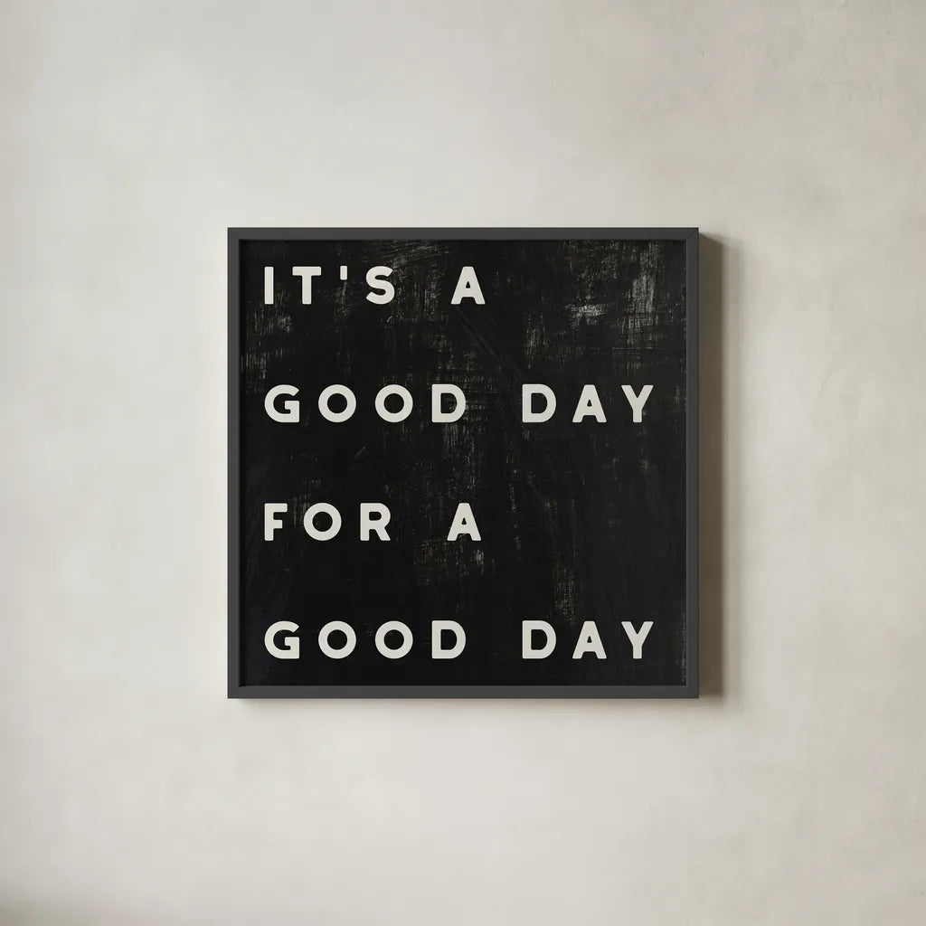 Lovely Home II by Wild Apple Portfolio. Shown in a sleek black glass frame for a contemporary gallery look. Available as an archival giclee rolled canvas, fine art paper, or poster print. SKU 54185a.