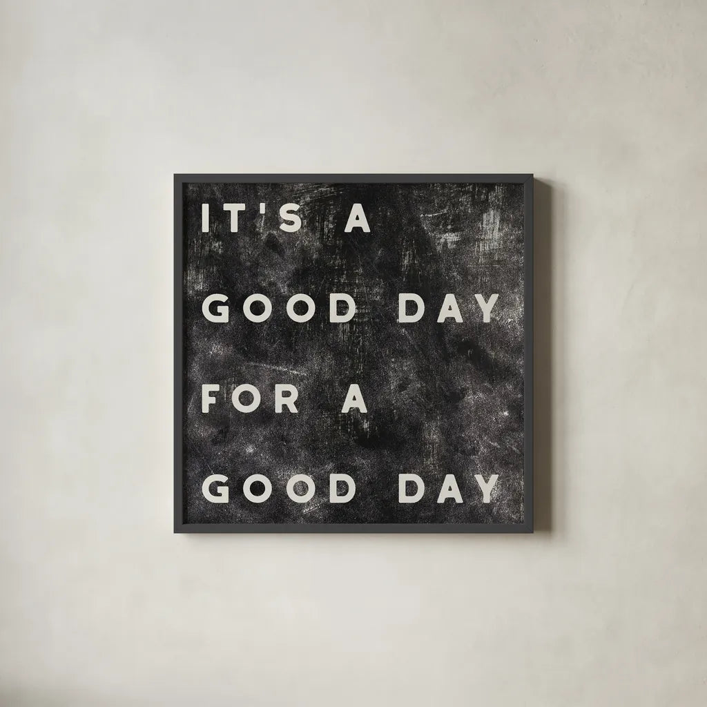 Lovely Home II Distressed by Wild Apple Portfolio. Shown in a sleek black glass frame for a contemporary gallery look. Available as an archival giclee rolled canvas, fine art paper, or poster print. SKU 62473a.