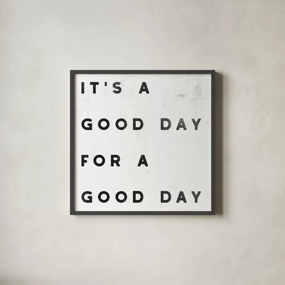 Lovely Home II White by Wild Apple Portfolio. Shown in a sleek black glass frame for a contemporary gallery look. Available as an archival giclee rolled canvas, fine art paper, or poster print. SKU 59024a.