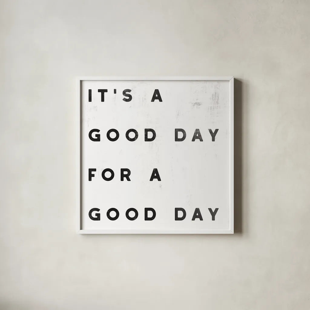 Lovely Home II White by Wild Apple Portfolio. Shown in a crisp white glass frame for a clean and minimalist style. Available as an archival giclee rolled canvas, fine art paper, or poster print. SKU 59024a.