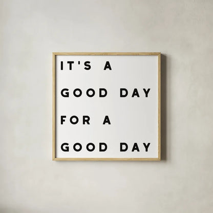 Lovely Home II White Clean by Wild Apple Portfolio. Shown in a natural wood glass frame for a timeless modern aesthetic. Available as an archival giclee rolled canvas, fine art paper, or poster print. SKU 70352a.