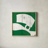 Luck of the Irish II by Wild Apple Portfolio. Shown in a natural wood glass frame for a timeless modern aesthetic. Available as an archival giclee rolled canvas, fine art paper, or poster print. SKU 49954a.