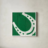 Luck of the Irish IV by Wild Apple Portfolio. Shown in a crisp white glass frame for a clean and minimalist style. Available as an archival giclee rolled canvas, fine art paper, or poster print. SKU 49956a.