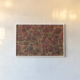 Marbling II by Wild Apple Portfolio. shown as a paper print in a white frame. Available as a archival giclee rolled canvas, fine art paper, or poster print. SKU 76178i.