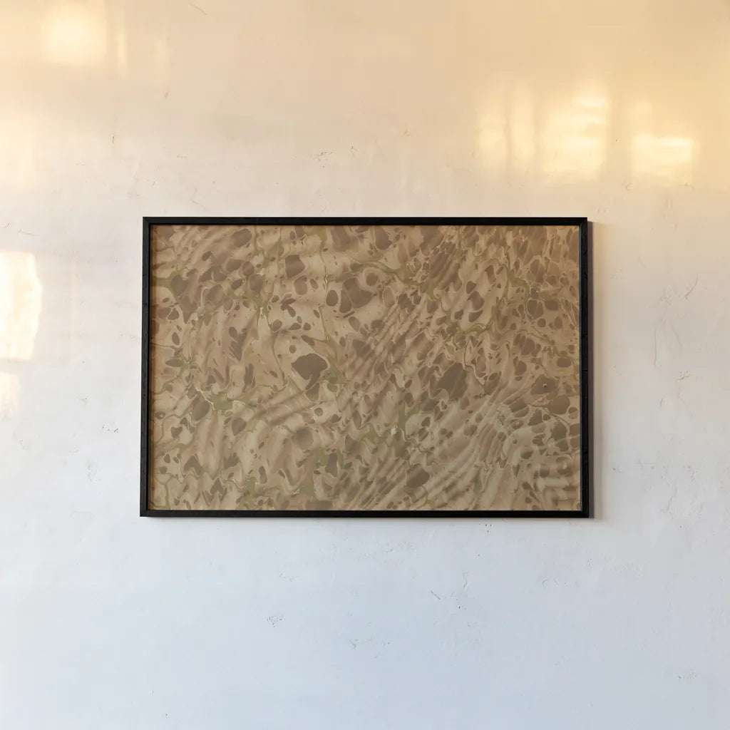 Marbling IV by Wild Apple Portfolio. shown as a paper print in a black flame. Available as a archival giclee rolled canvas, fine art paper, or poster print. SKU 76180i.