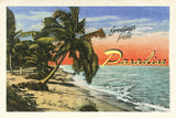 Miami Beach Palms by Wild Apple Portfolio. SKU 54512i. Archival Giclee Fine art print for wall decor.
