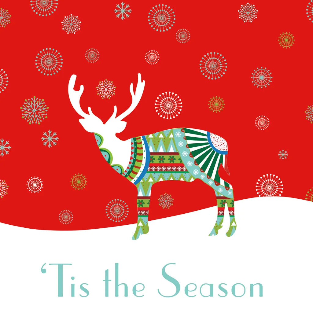 Mod Holiday IV by Wild Apple Portfolio. SKU 41581a. Archival Giclee Fine art print for wall decor.