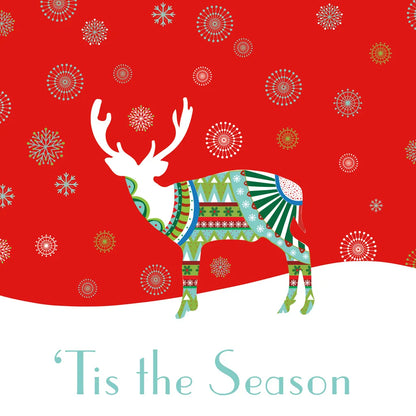 Mod Holiday IV by Wild Apple Portfolio. SKU 41581a. Archival Giclee Fine art print for wall decor.