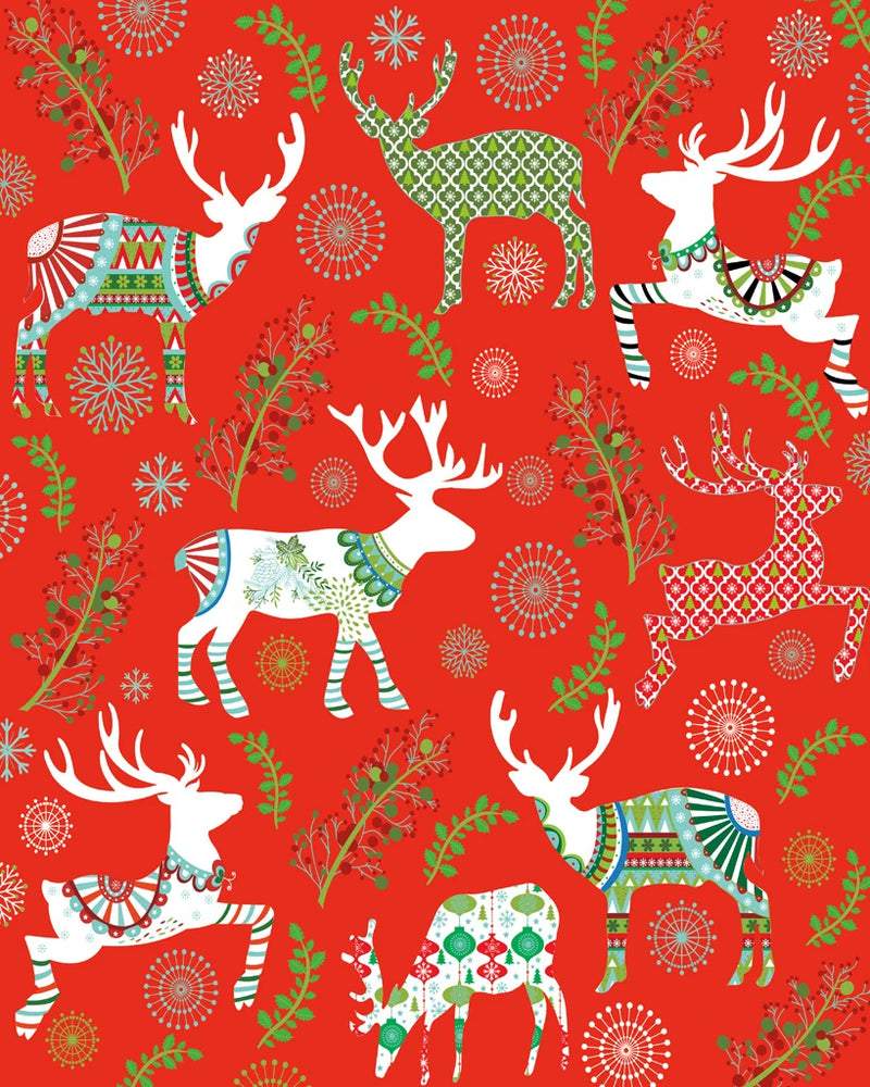 Mod Holiday Reindeer by Wild Apple Portfolio