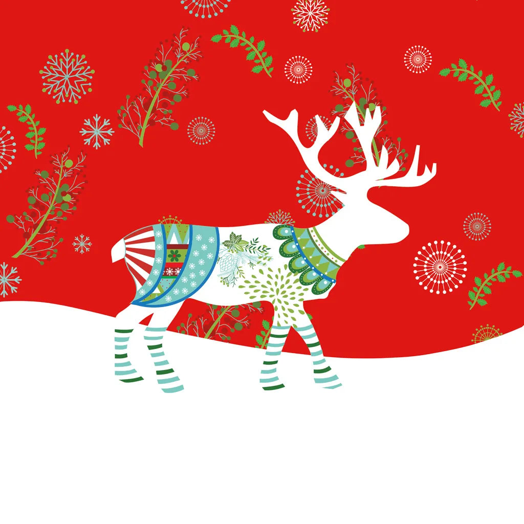 Mod Holiday V by Wild Apple Portfolio. SKU 41582a. Archival Giclee Fine art print for wall decor.